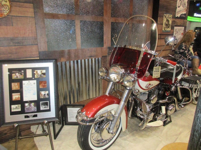 Paula Balish at Progressive International Motorcycle Show
