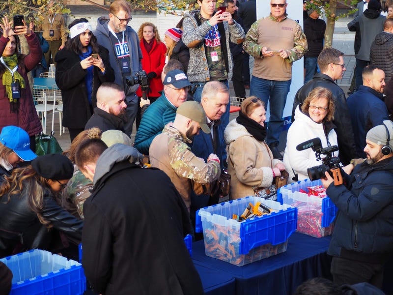 USO Care Package Stuffing