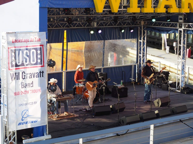 Will Gravatt Band performs at USO Takeover at The Wharf