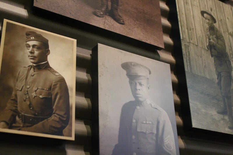 The National Museum of African American History and Culture debuted a new exhibit showcasing the history of black service men and women during World War I