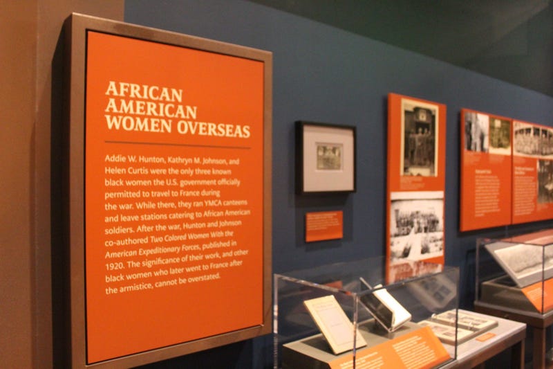 The National Museum of African American History and Culture debuted a new exhibit showcasing the history of black service men and women during World War I