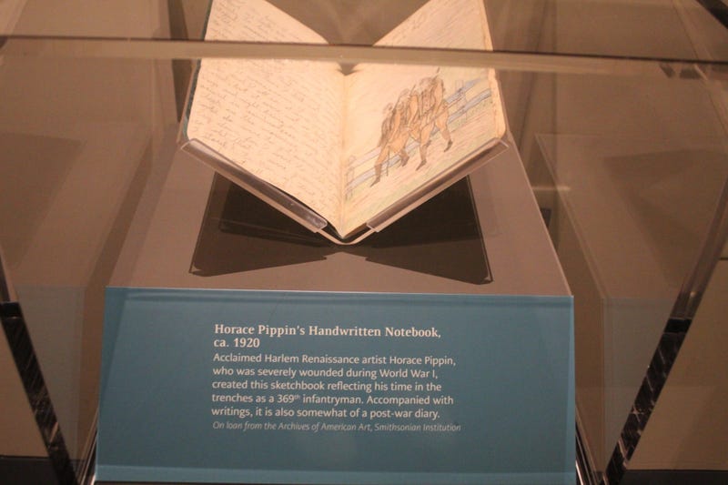 The National Museum of African American History and Culture debuted a new exhibit showcasing the history of black service men and women during World War I