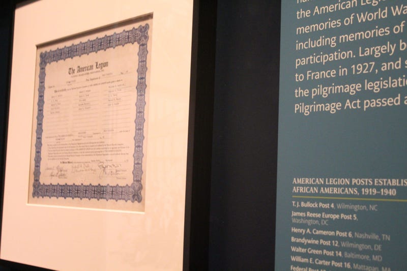 The National Museum of African American History and Culture debuted a new exhibit showcasing the history of black service men and women during World War I