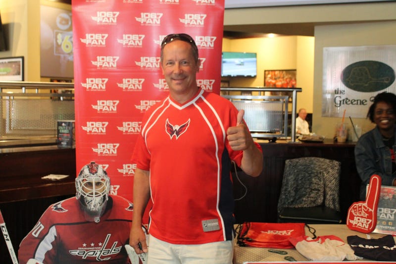 The 106.7 The Fan Street Team joins Grant & Danny as they broadcast live at The Greene Turtle during Game 1 of the Capitals vs. Lighting.