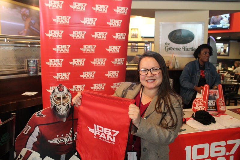 The 106.7 The Fan Street Team joins Grant & Danny as they broadcast live at The Greene Turtle during Game 1 of the Capitals vs. Lighting.
