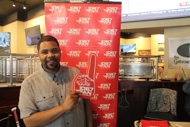 The 106.7 The Fan Street Team joins Grant & Danny as they broadcast live at The Greene Turtle during Game 1 of the Capitals vs. Lighting.