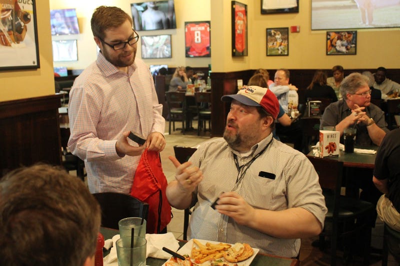 The 106.7 The Fan Street Team joins Grant & Danny as they broadcast live at The Greene Turtle during Game 1 of the Capitals vs. Lighting.