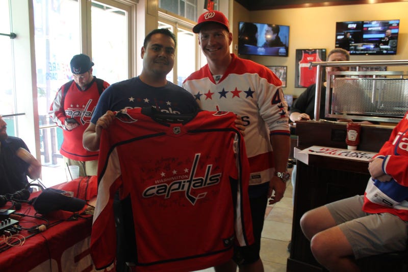 The 106.7 The Fan Street Team joins Grant & Danny as they broadcast live at The Greene Turtle during Game 1 of the Capitals vs. Lighting.
