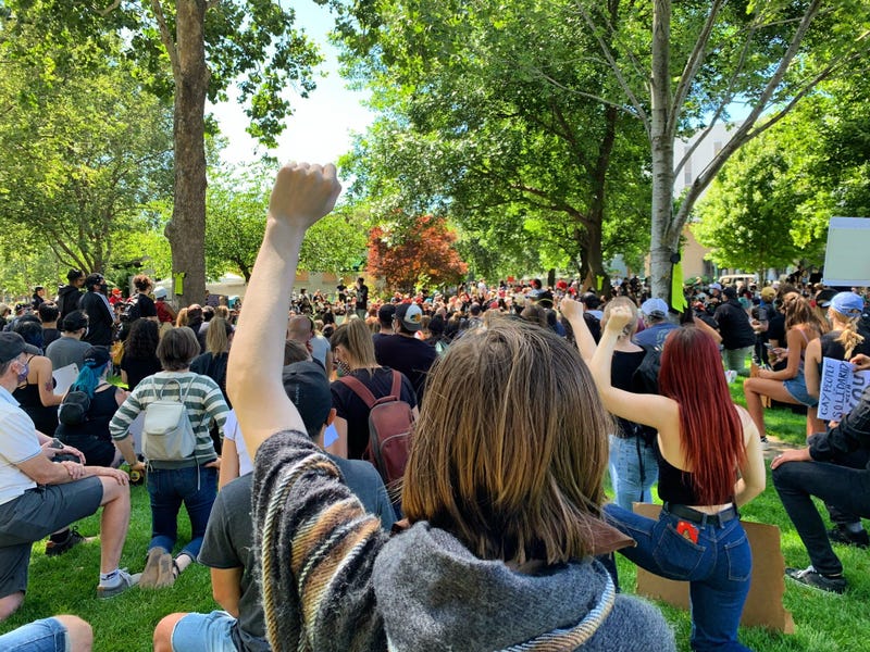 George Floyd Police Brutality Protests in Walnut Creek, June 1, 2020