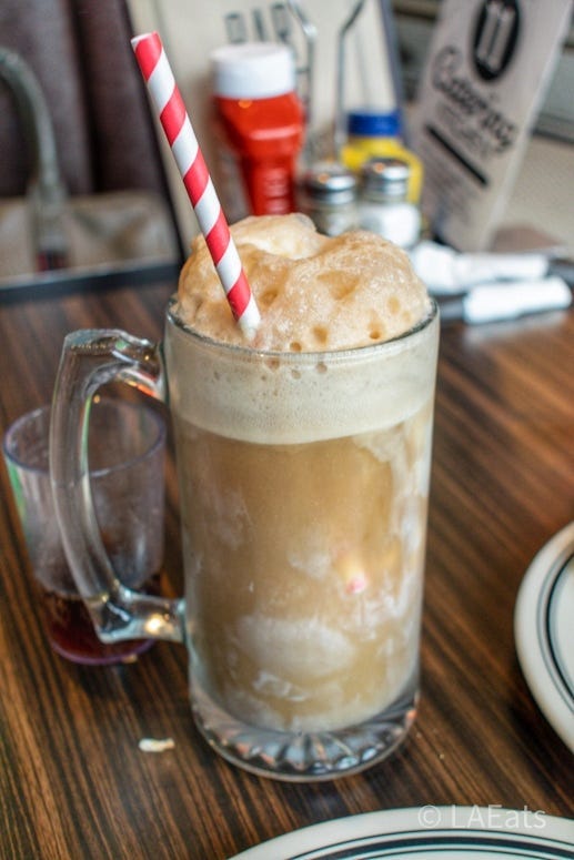 LAeats root beer float