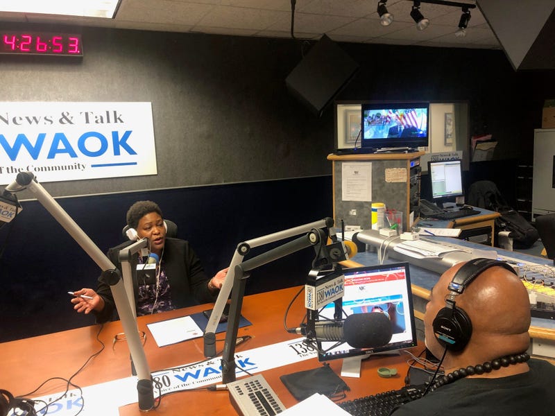 DB WITH CITY COUNCIL PRESIDENT FELICIA MOORE 