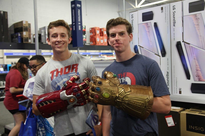 Anthony Russo Avengers: Endgame Signing at Best Buy Cleveland