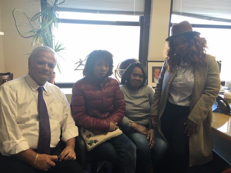 The family of Anthony Myrie