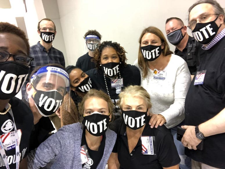 2020 Presidential election Poll Workers