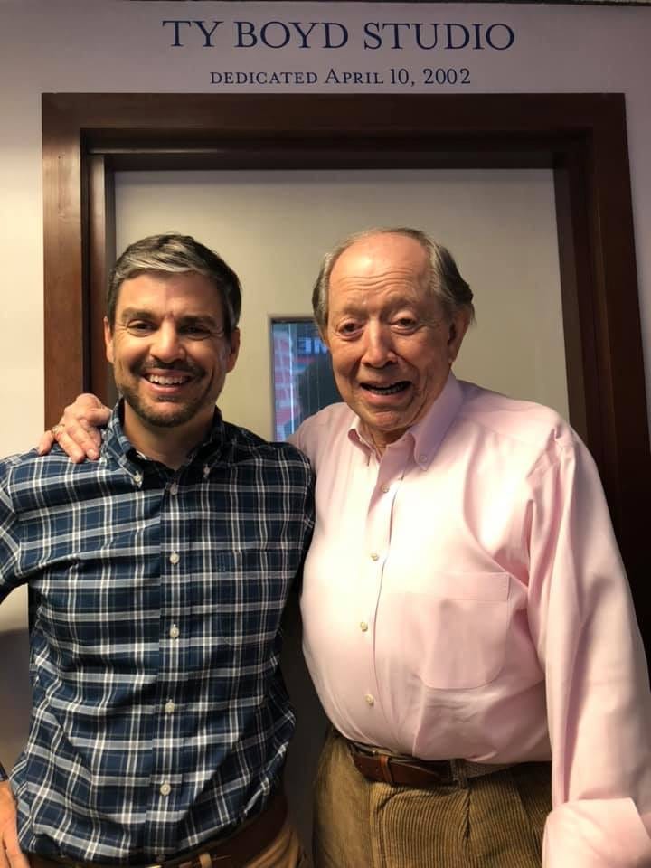 Ty Boyd with Bo.