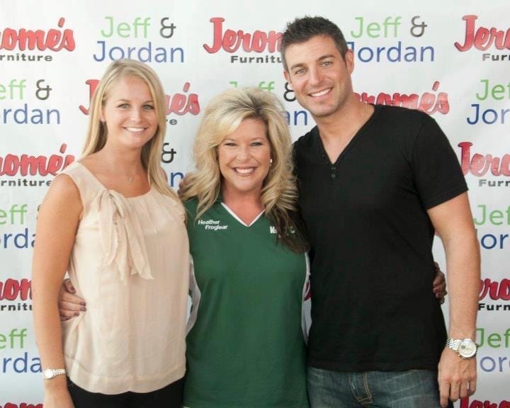 Jordan Lloyd and Jeff Schroeder of Big Brother fame, with Heather Froglear