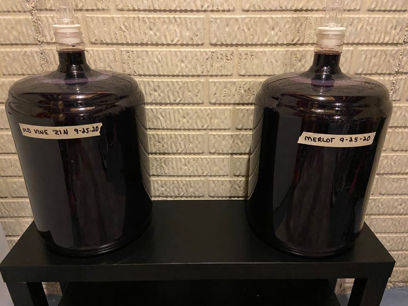 wine making