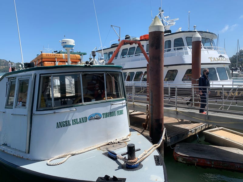 Angel Island-Tiburon Ferry Returns, July 2, 2020