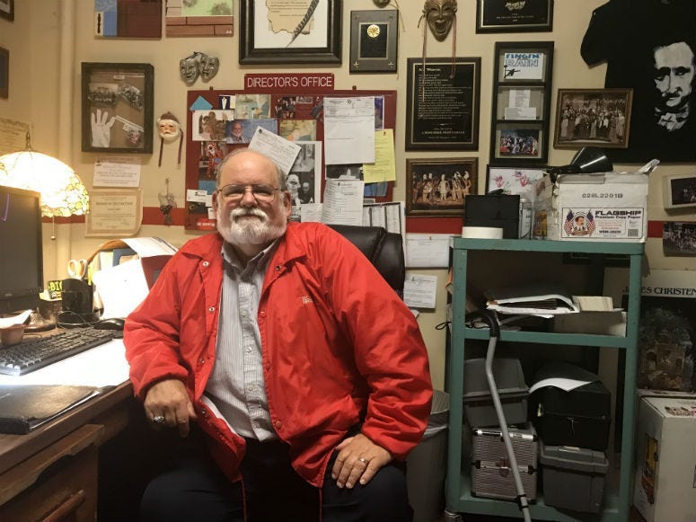 A New Jersey high school teacher gets the surprise of a lifetime as he gets ready to retire after more than four decades on the job.