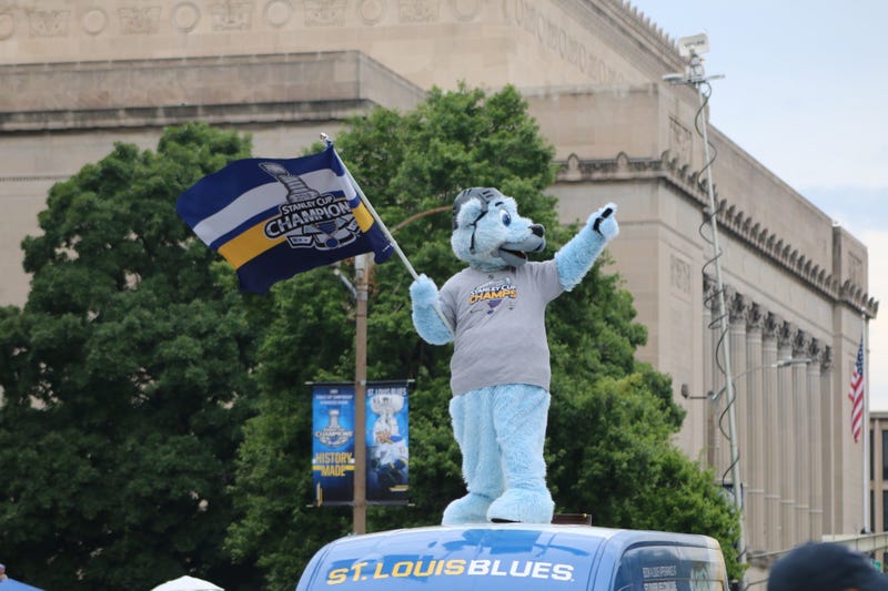 St. Louis Blues Championship parade in Downtown St. Louis June 15, 2019