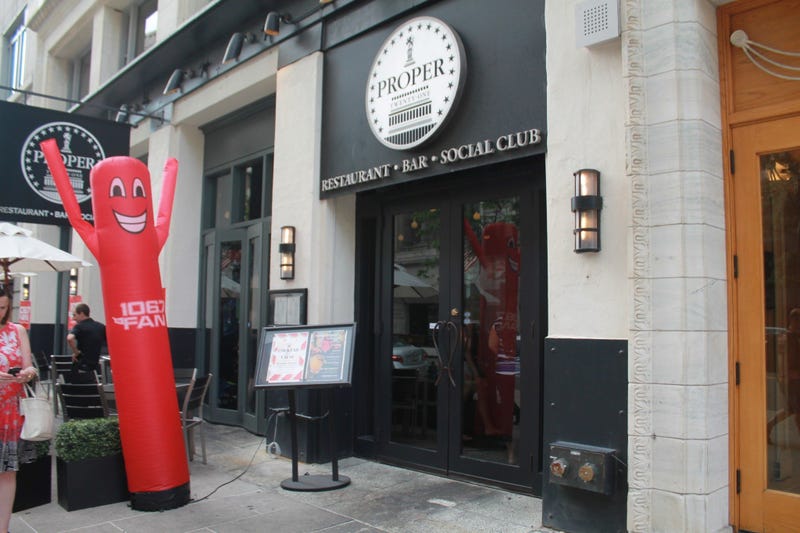 Cakes, Drab, and Valdez hang out at Proper 21 in DC for Samuel Adam's All Star Week Kickoff Party.