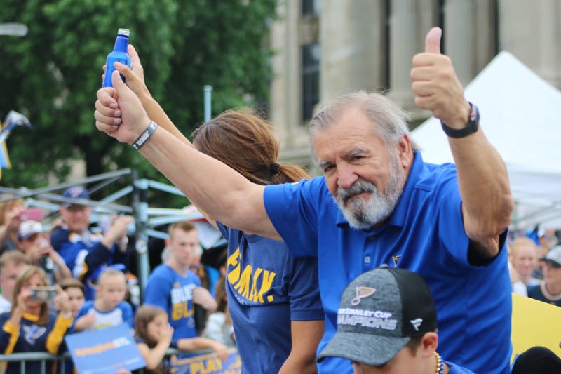 St. Louis Blues Championship parade in Downtown St. Louis June 15, 2019