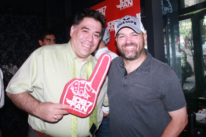 Cakes, Drab, and Valdez hang out at Proper 21 in DC for Samuel Adam's All Star Week Kickoff Party.
