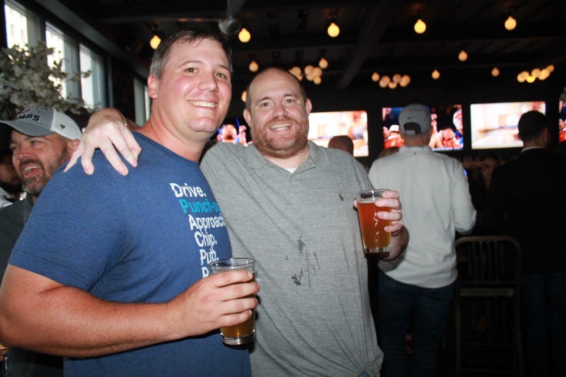Cakes, Drab, and Valdez hang out at Proper 21 in DC for Samuel Adam's All Star Week Kickoff Party.
