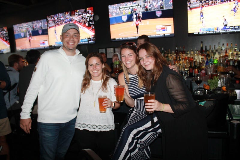 Cakes, Drab, and Valdez hang out at Proper 21 in DC for Samuel Adam's All Star Week Kickoff Party.