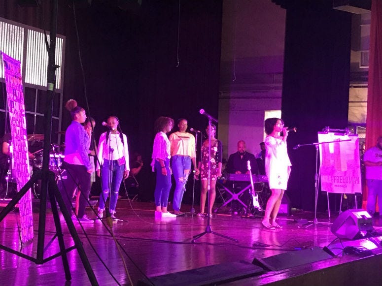 Hill Freedman World Academy students produced an album with Live Connections.