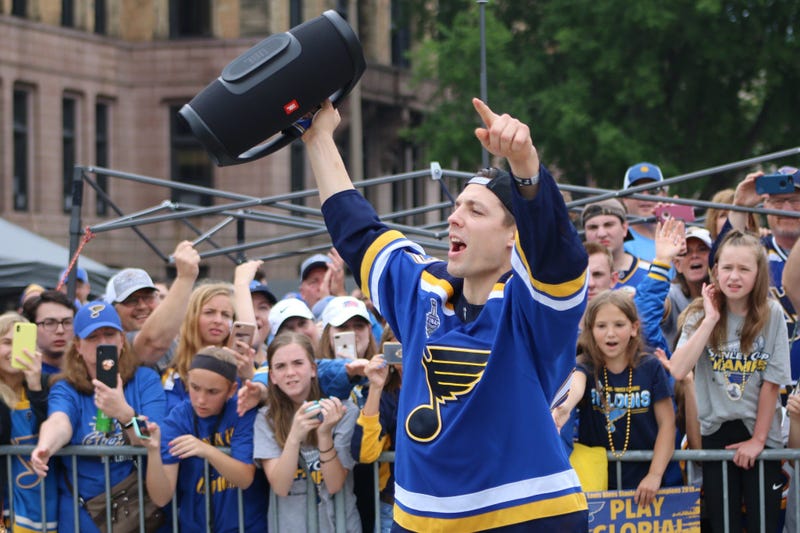 St. Louis Blues Championship parade in Downtown St. Louis June 15, 2019