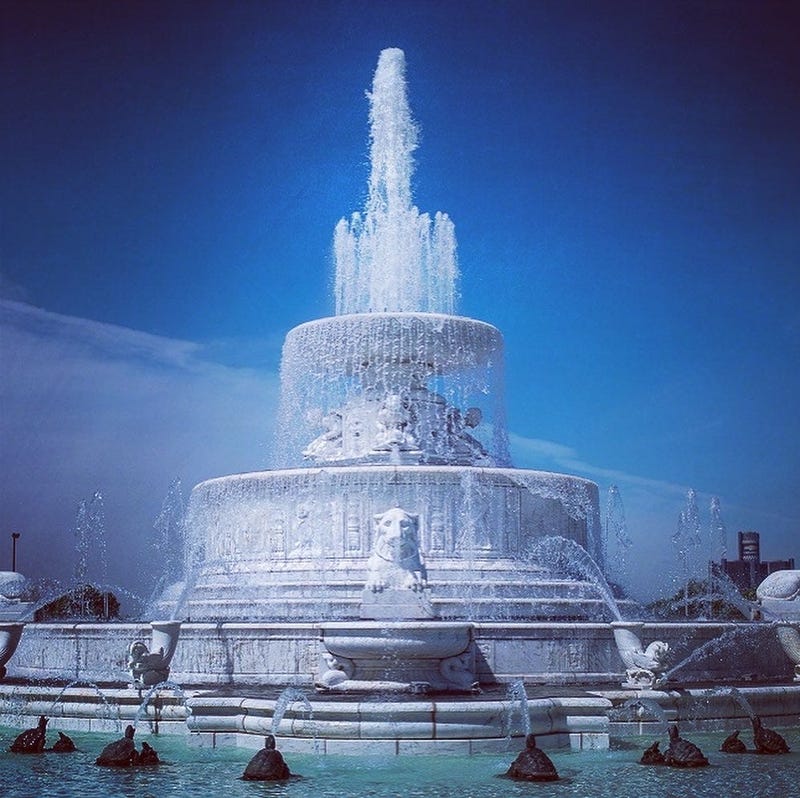 Scott Fountain at Belle Isle