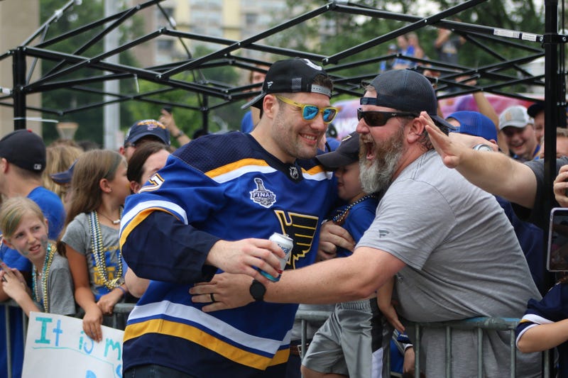 St. Louis Blues Championship parade in Downtown St. Louis June 15, 2019