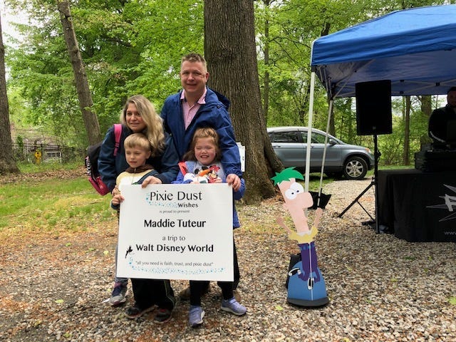 Pixie Dust Wishes granted a Disney World getaway to a Montgomery County second grader and her family.