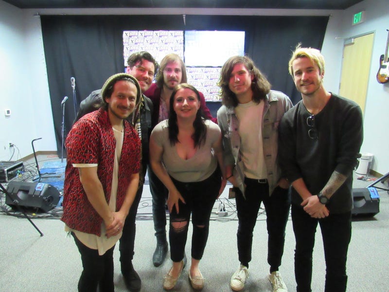 X107.5, X1075, KXTE, Las Vegas, Vegas, 2020, The Unlikely Candidates, Alternative, Radio, Music, Studio X, Entertainment, Meet And Greet Photos