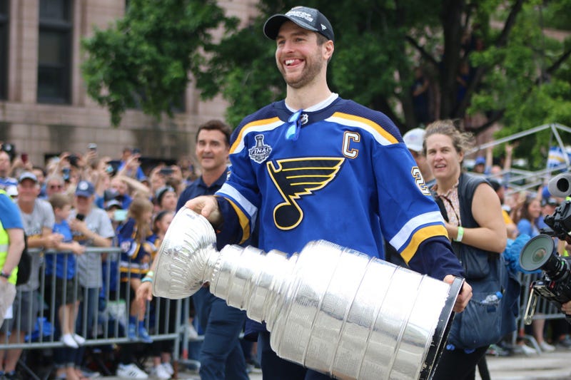St. Louis Blues Championship parade in Downtown St. Louis June 15, 2019