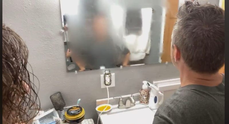 mirror is foggy