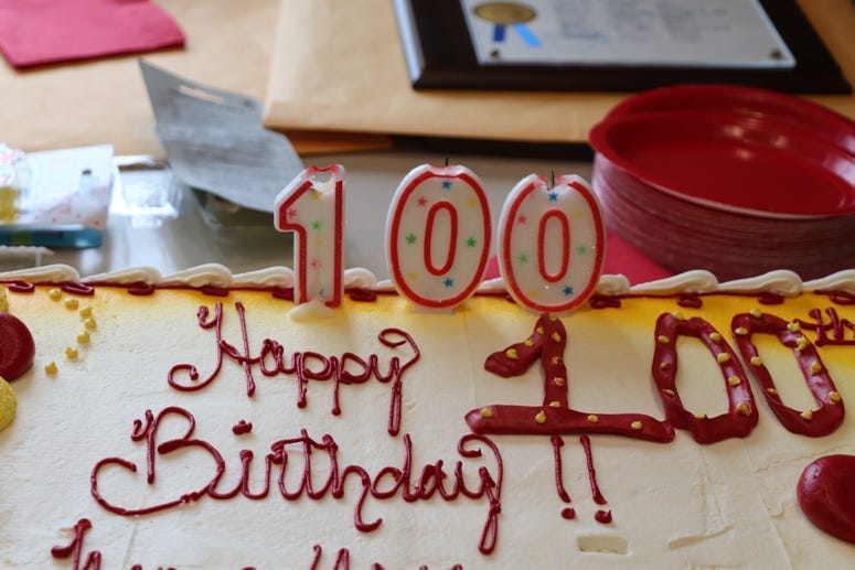William T. Robie celebrates his 100th birthday-3