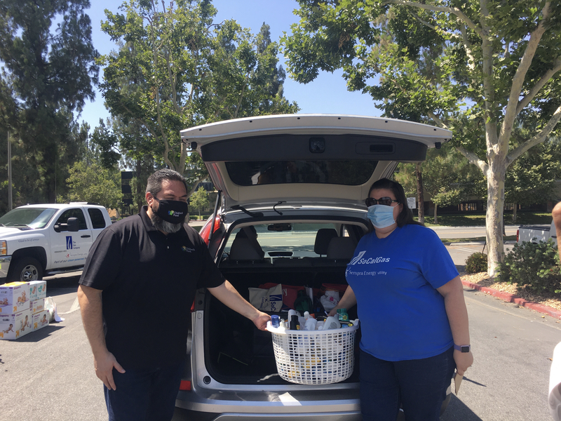 So Cal Gas Drive-Thru Donation Drive for Children's Fund