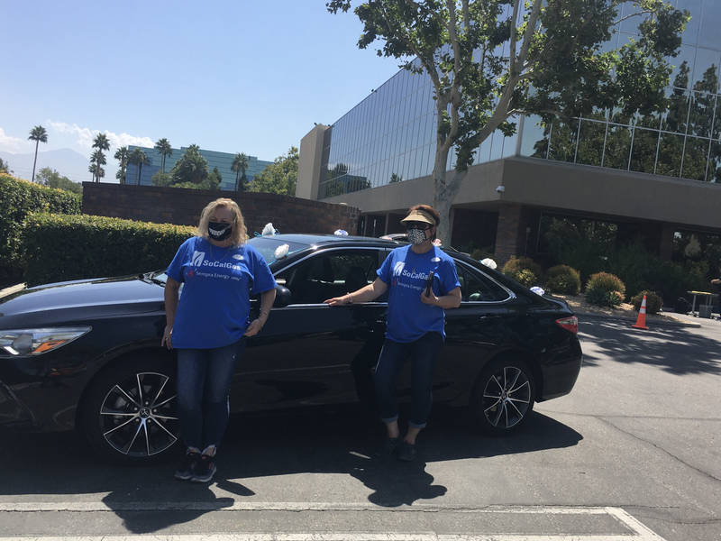 So Cal Gas Drive-Thru Donation Drive for Children's Fund