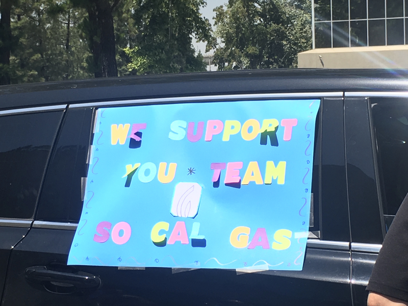 So Cal Gas Drive-Thru Donation Drive for Children's Fund