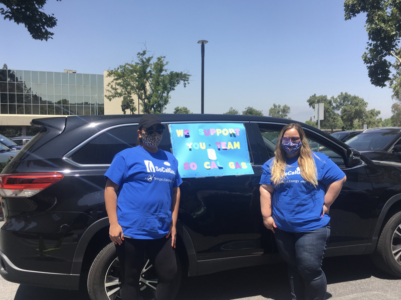 So Cal Gas Drive-Thru Donation Drive for Children's Fund