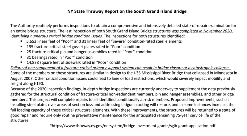 2020 Thruway Authority report on South Grand Island Bridge