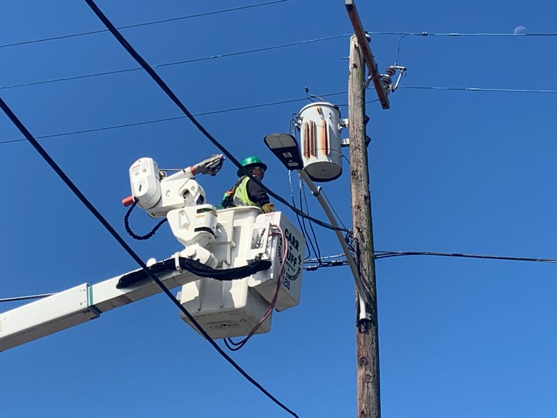 The new fixtures can be dimmed or brightened. And, the system will provide instant outage updates.
