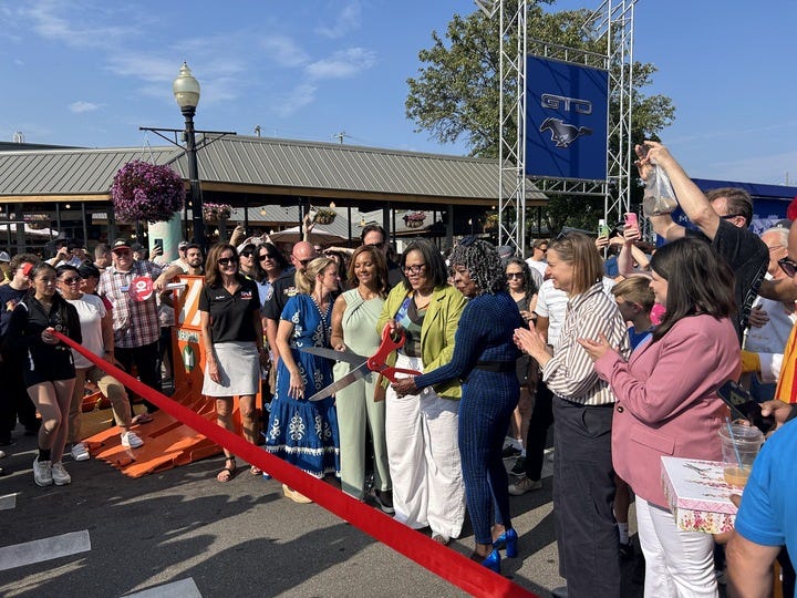Dream Cruise ribbon cutting