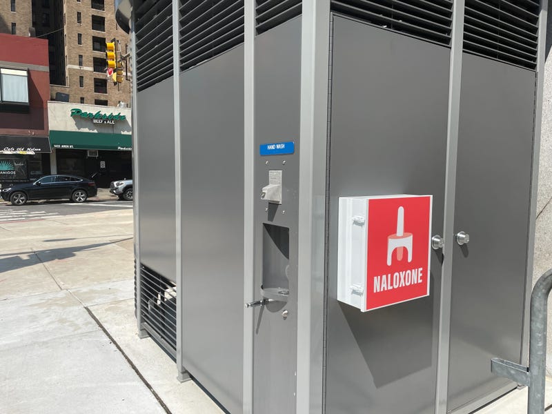 Philly Phlush has a hand washing station outside of it as well as doses of Naloxone.