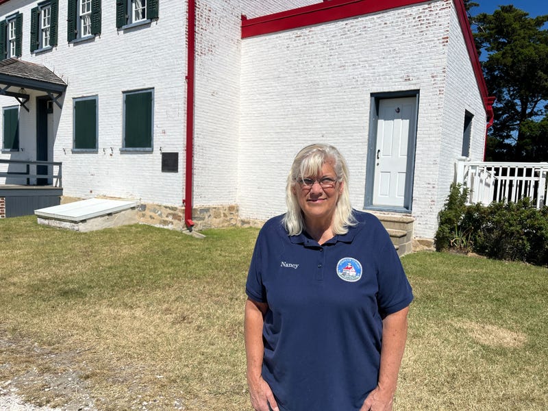 Nancy Patterson with the Maurice River Historical Society.