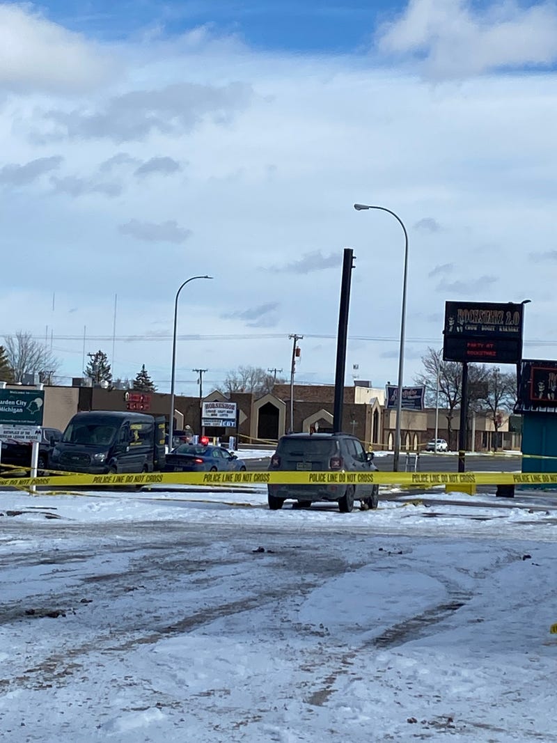 Crime Tape and police cars