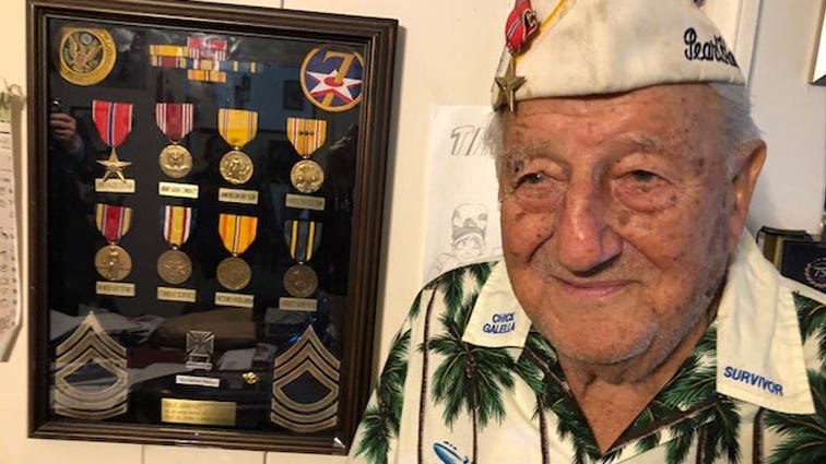 Pearl Harbor survivor on mission to honor Gold Star Mothers