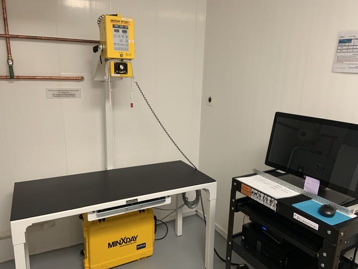 Equipment in the new radiology suite at ACCT Philly.